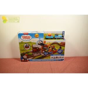 Fisher-Price Thomas & Friends Load & Launch Barrel Delivery Motorized Train Set